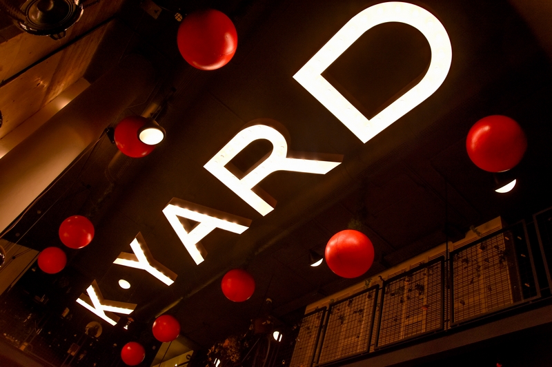 Kitchen Yard on Saturday Night